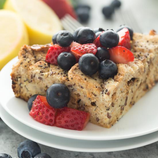 Slow Cooker Lemon French Toast