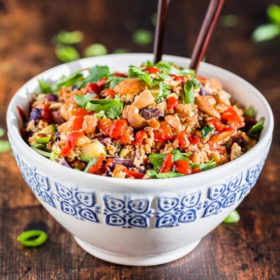 Sriracha Cauliflower Fried Rice