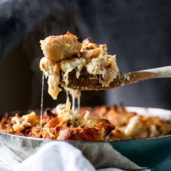 cauliflower shells and cheese