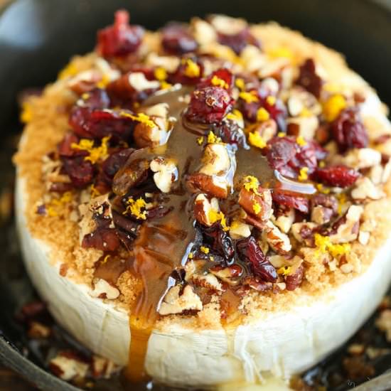 Cranberry Pecan Baked Brie
