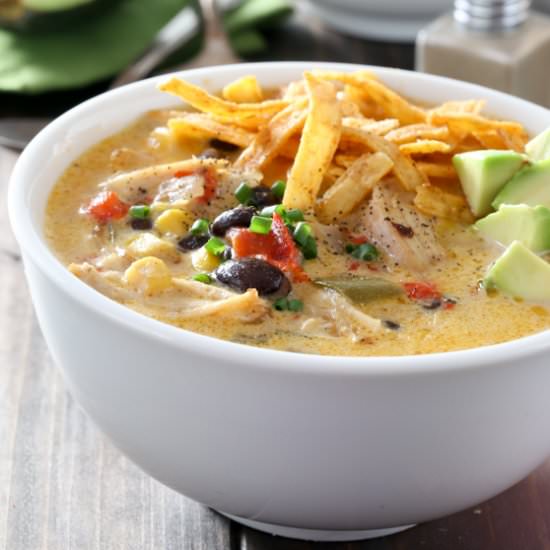 Chicken Fajita Soup