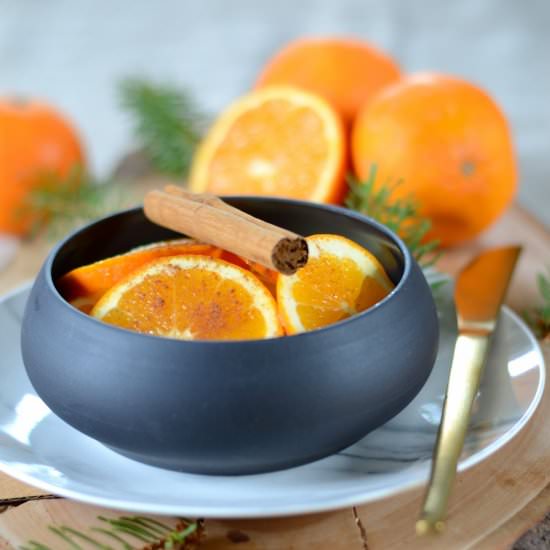 Orange Salad with Cinnamon