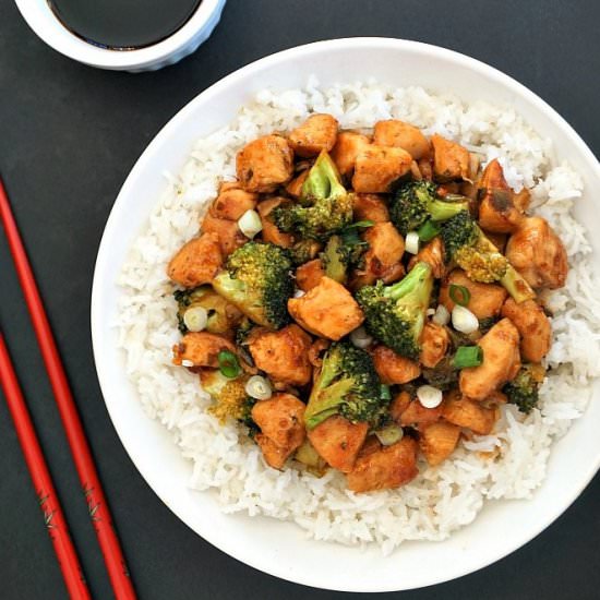 Chicken and Broccoli Stir Fry