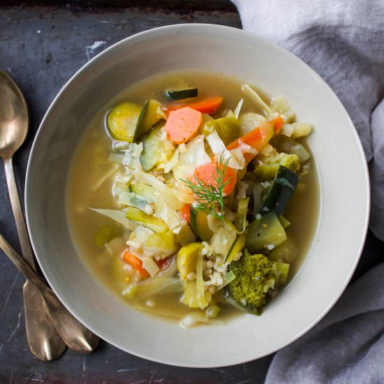 Loaded Veggie Soup