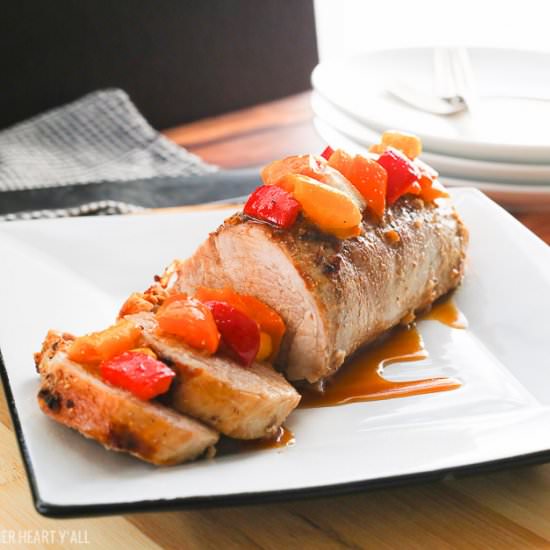 Garlic Honey Pork + Bell Peppers