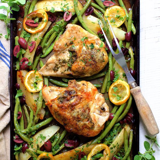 Sheet Pan Roast Chicken