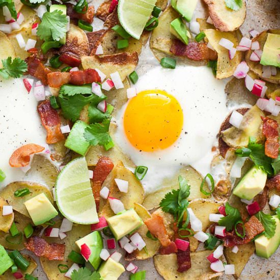Whole30 Breakfast Nachos