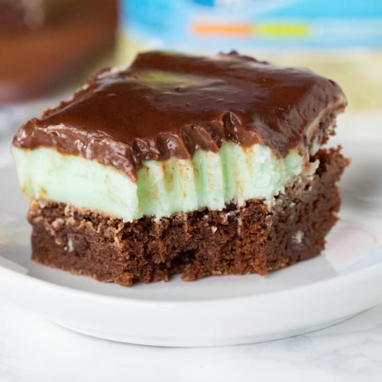 Grasshopper Brownies