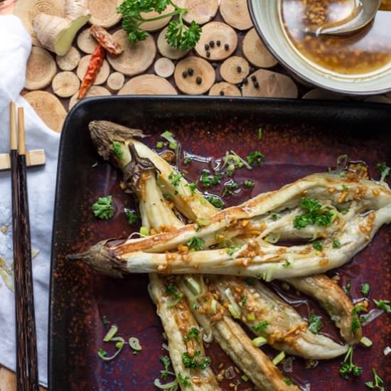 Eggplant Asian Salad