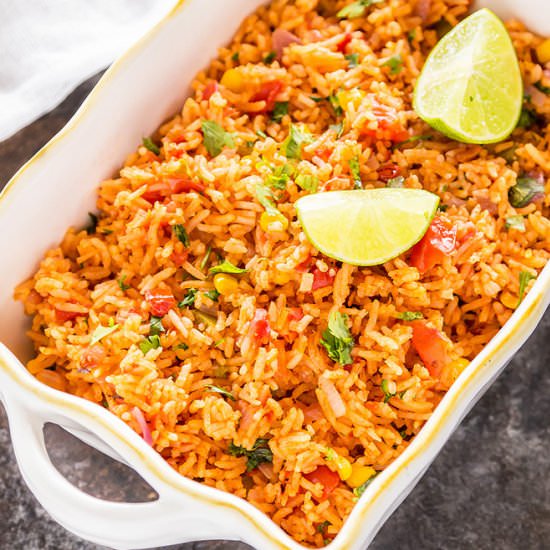 Vegetarian Mexican Rice