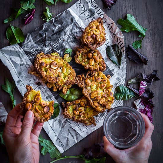 Crispy Peanuts Fritters