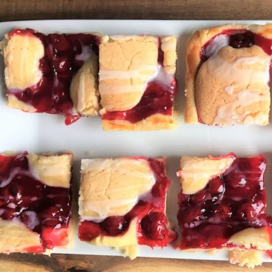 Cream Cheese Cherry Bars