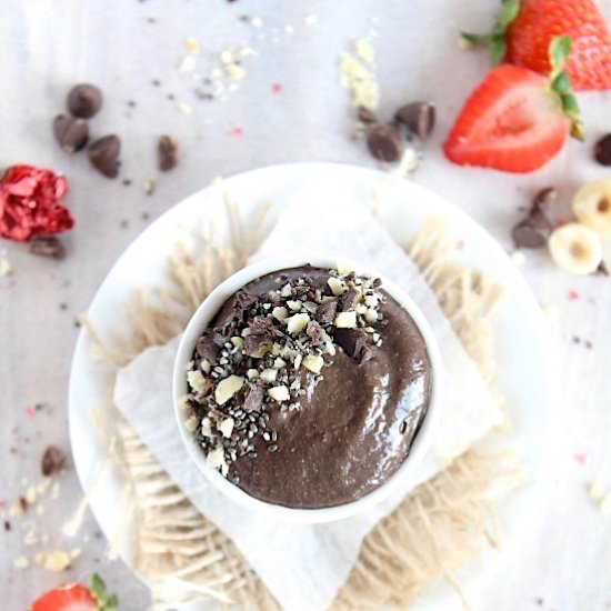Chocolate Hazelnut Chia Pudding