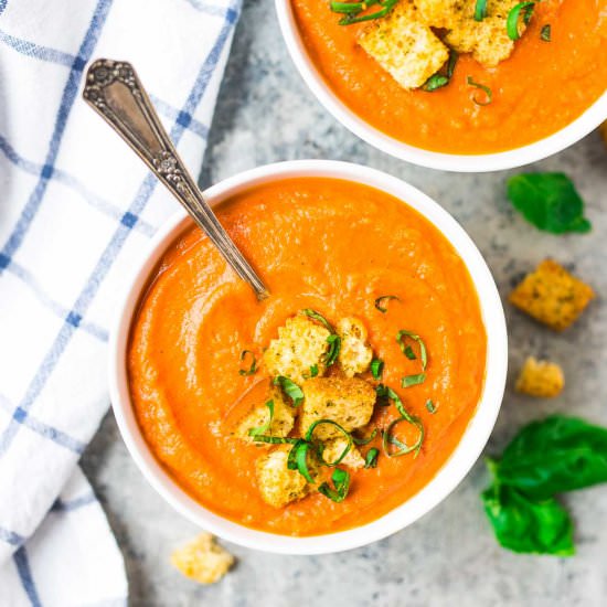 Roasted Carrot Soup