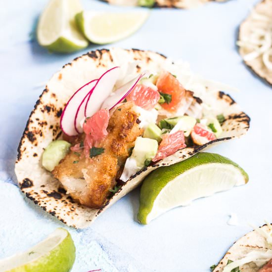 AIP Crispy Fish Tacos