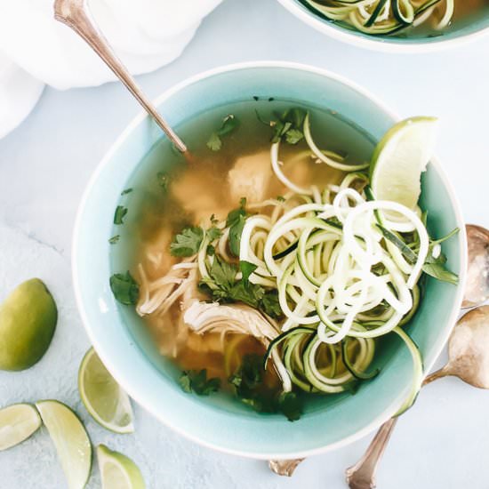 Slow Cooker Paleo Chicken Pho