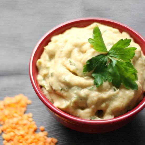 Red Lentil Nacho Dip (GF/V)