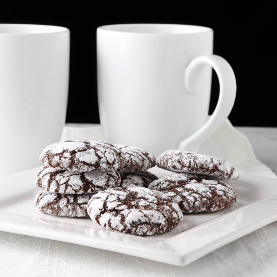 Chocolate Crinkle Cookies