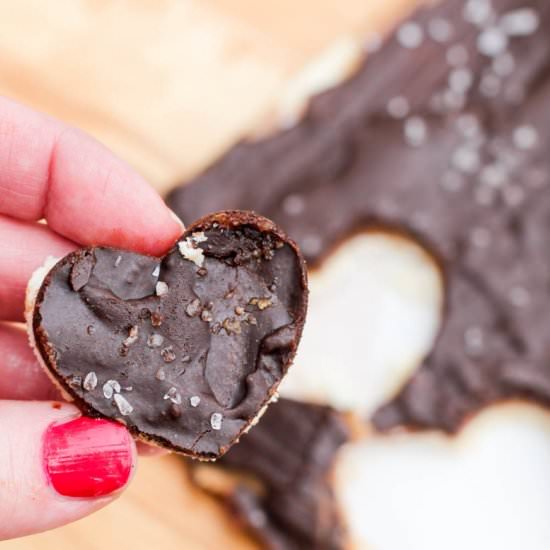 Paleo Twix Hearts