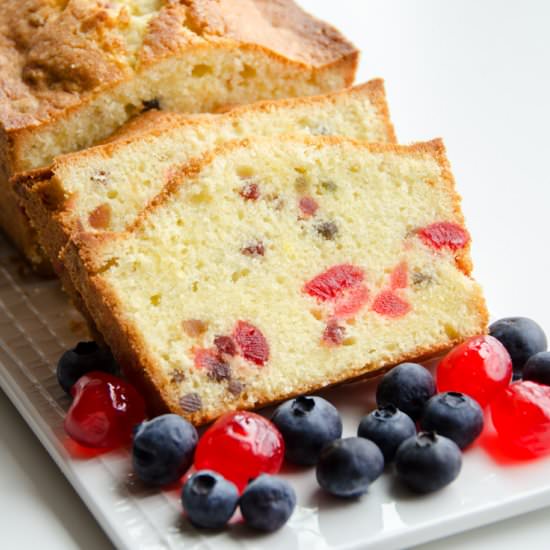 Tutti Frutti Pound Cake