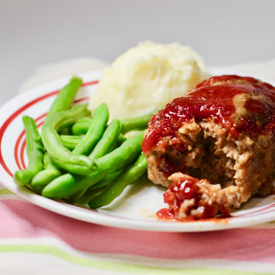 Gluten Free Mini Meatloaf
