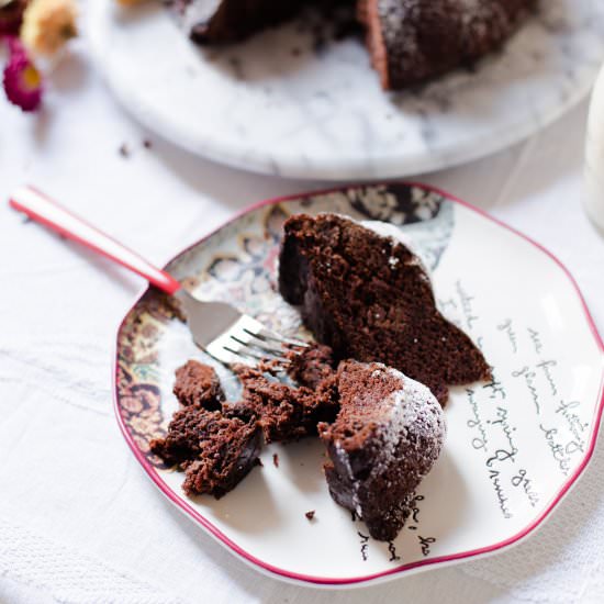 Dark Chocolate Banana Bread