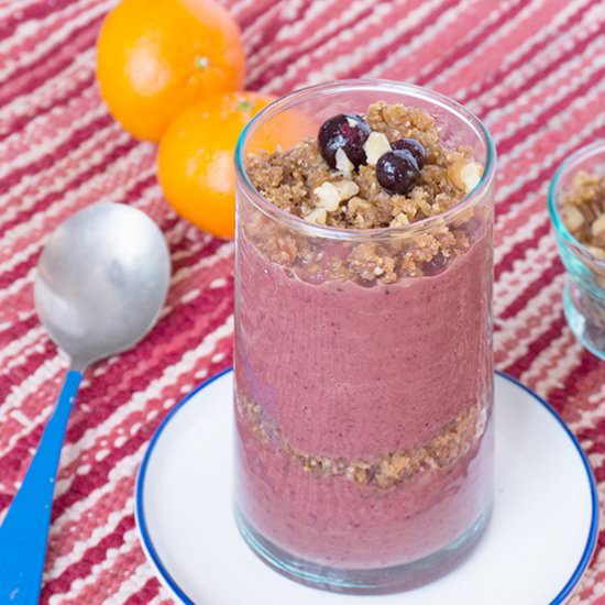 Wild Blueberry Smoothie