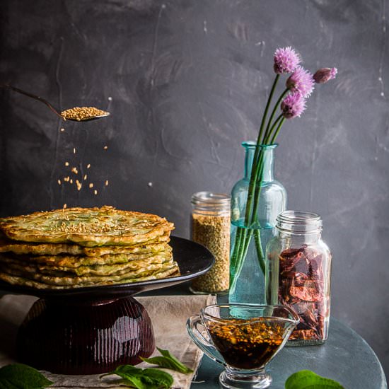 Korean Leeks Pancakes
