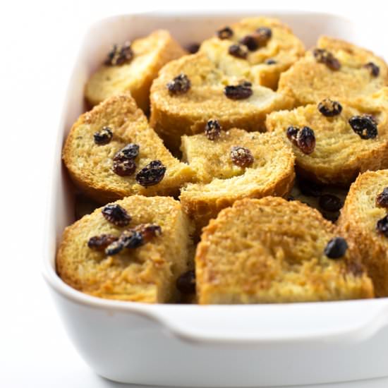 British Bread and Butter Pudding