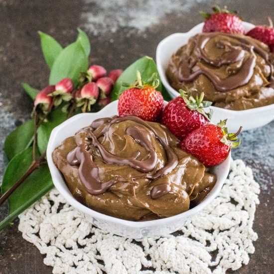 Vegan Chocolate Avocado Mousse