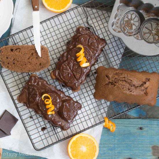 Chocolate, Orange & EVOO cake