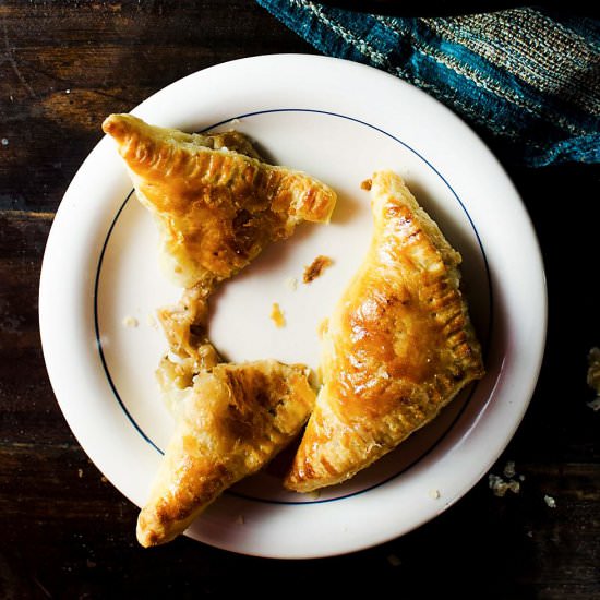Cheesy French Onion Hand Pies