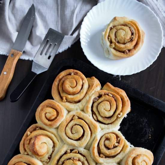 Two Hour Homemade Cinnamon Rolls