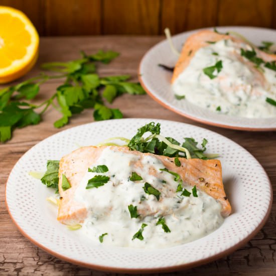 Roasted Salmon