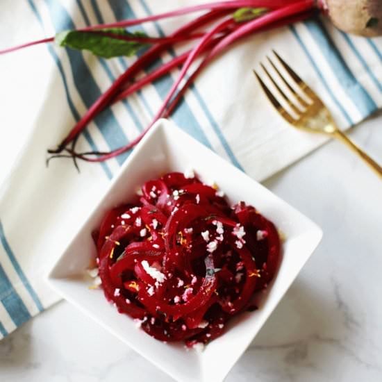 Roasted Beets & Orange Vinaigrette