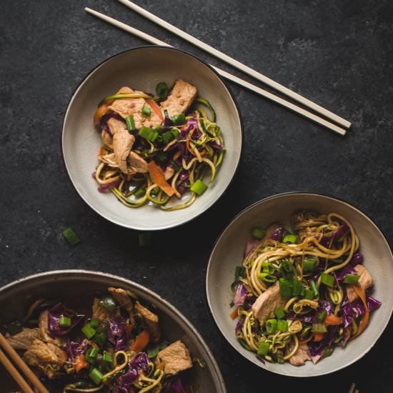 Yakizozba (Yakisoba & Zoodles)