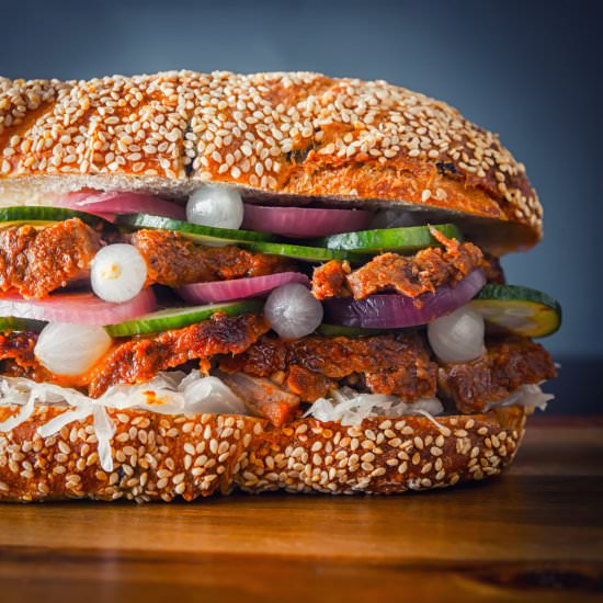 InstantPot BBQ Pork Sandwich