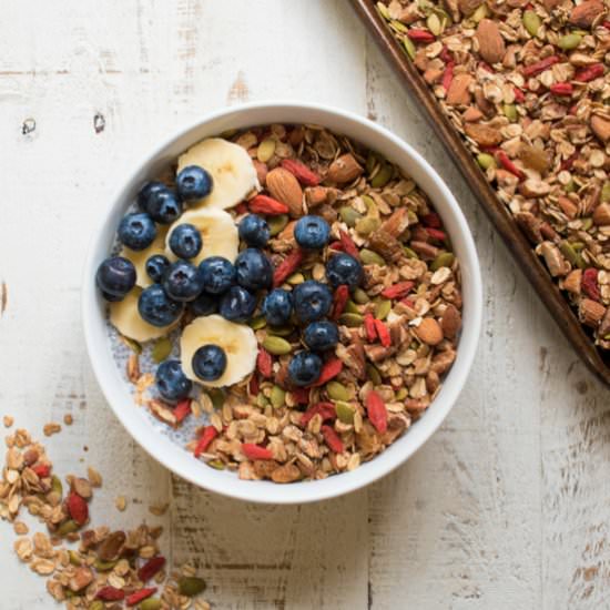 1 Bowl Perfect Superfood Granola