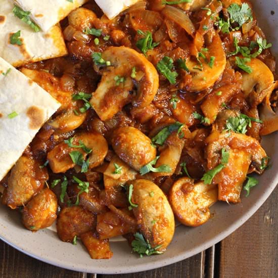 Spicy Garlic Mushroom