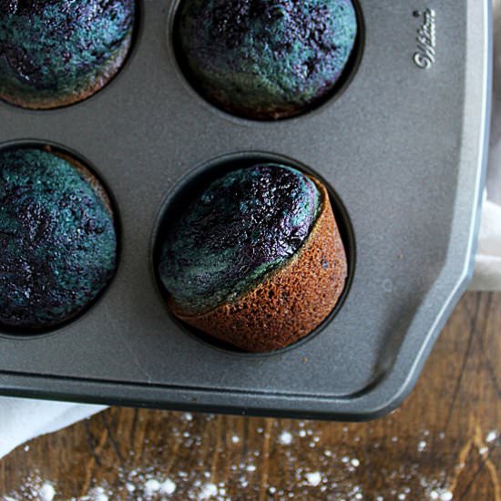 Blueberry Swirl Muffins