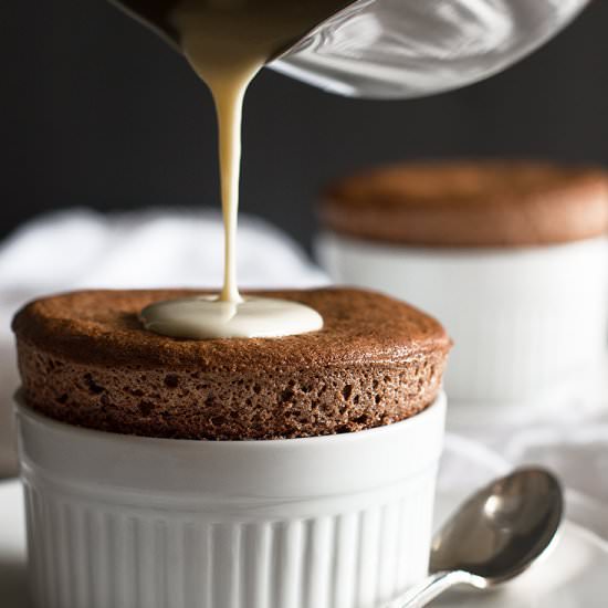 Chocolate Souffles for Two