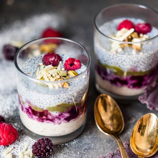 Chia Pudding with Berries