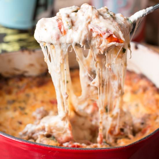 Spicy Lasagna Dip