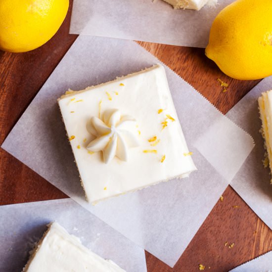 Lemon Snack Cake