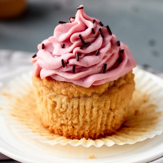 Rose Water Cupcakes