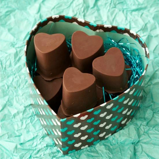 Caramel Fudge Vegan Chocolates