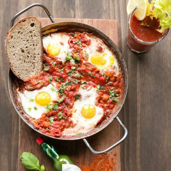 Spicy Chickpea Shakshuka