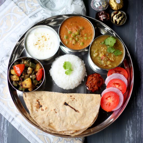 North Indian Thali
