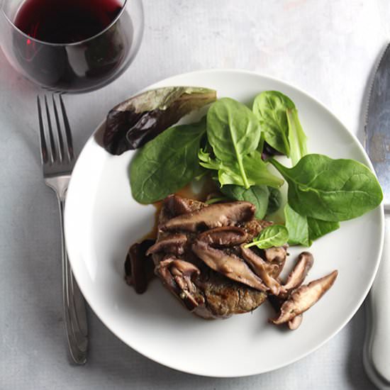 Filet Mignon with Shiitake Mushroom