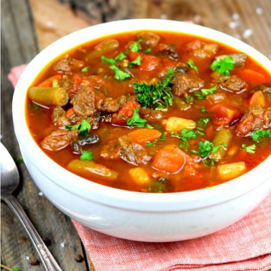 Vegetable Beef Soup